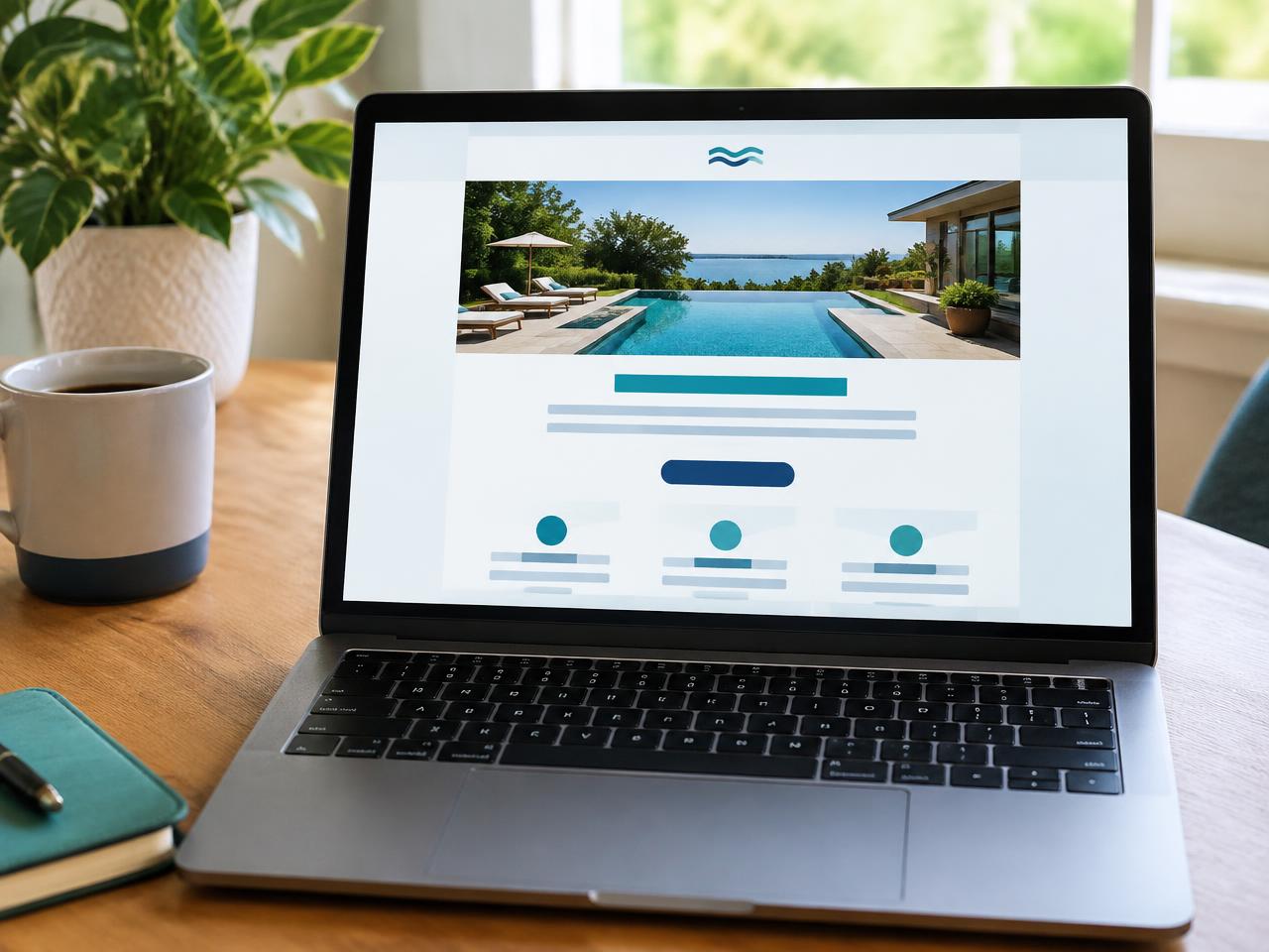 Custom Pool Builders marketing